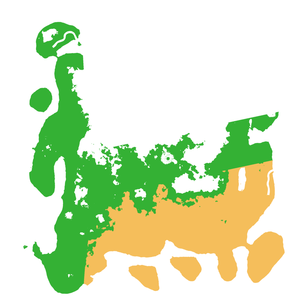 Biome Rust Map: Procedural Map, Size: 3850, Seed: 1073971831