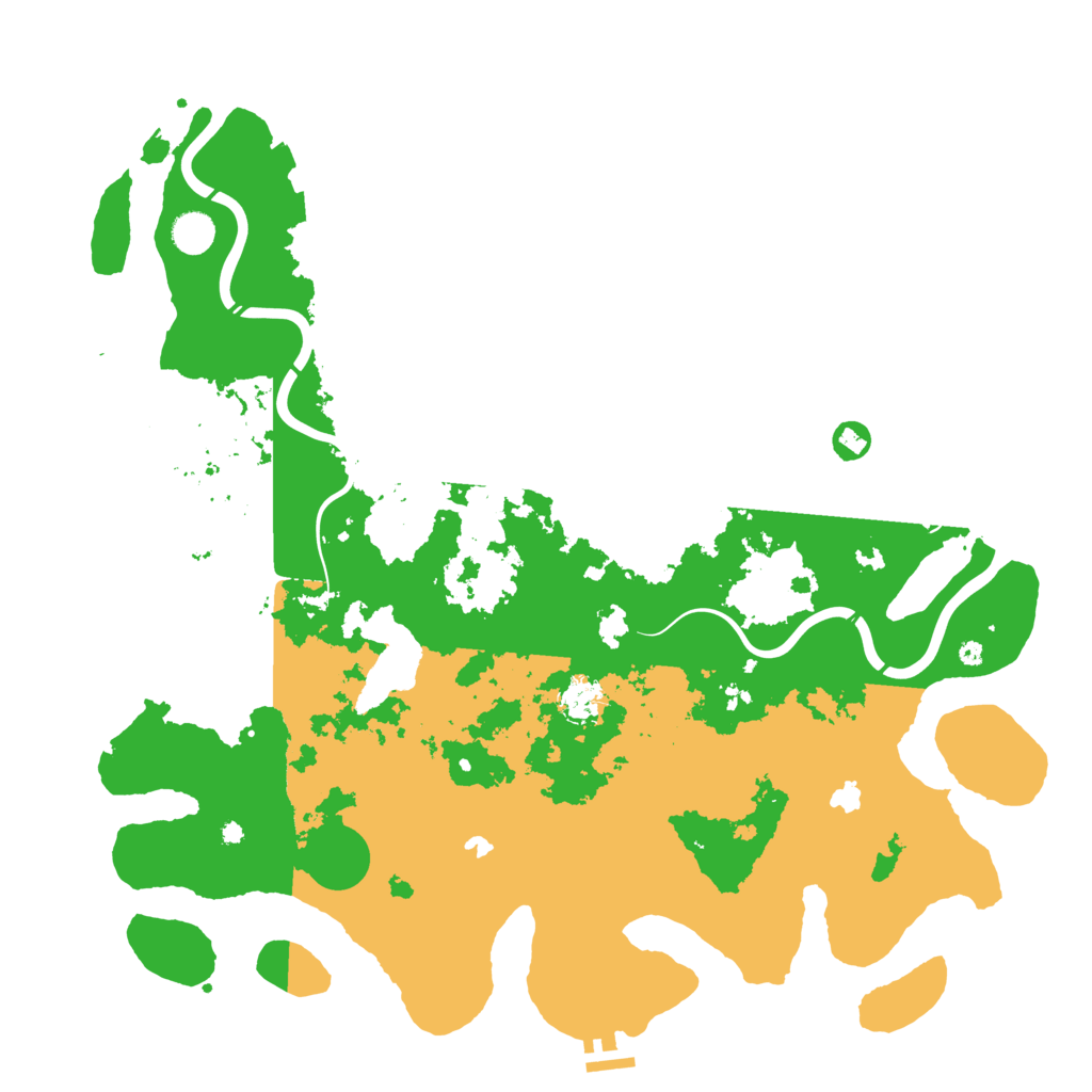 Biome Rust Map: Procedural Map, Size: 4500, Seed: 220