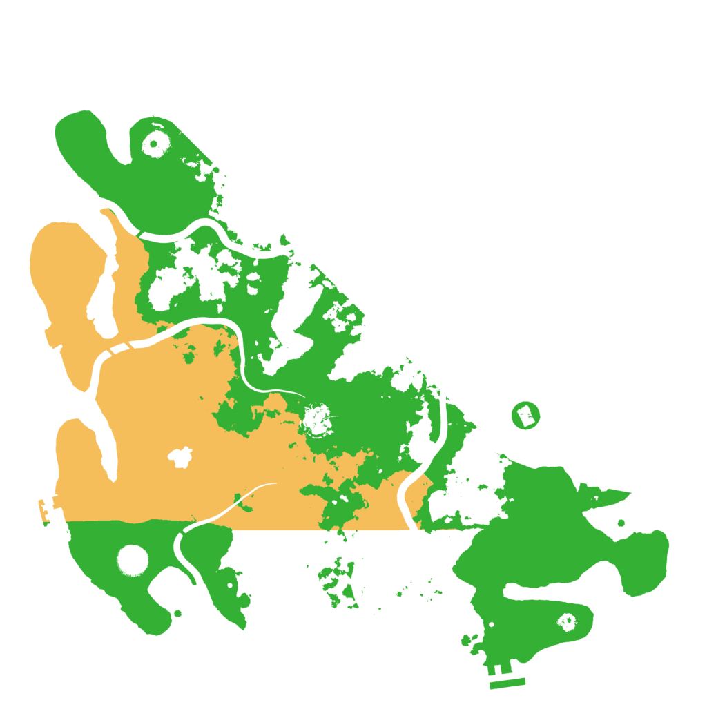 Biome Rust Map: Procedural Map, Size: 4000, Seed: 763