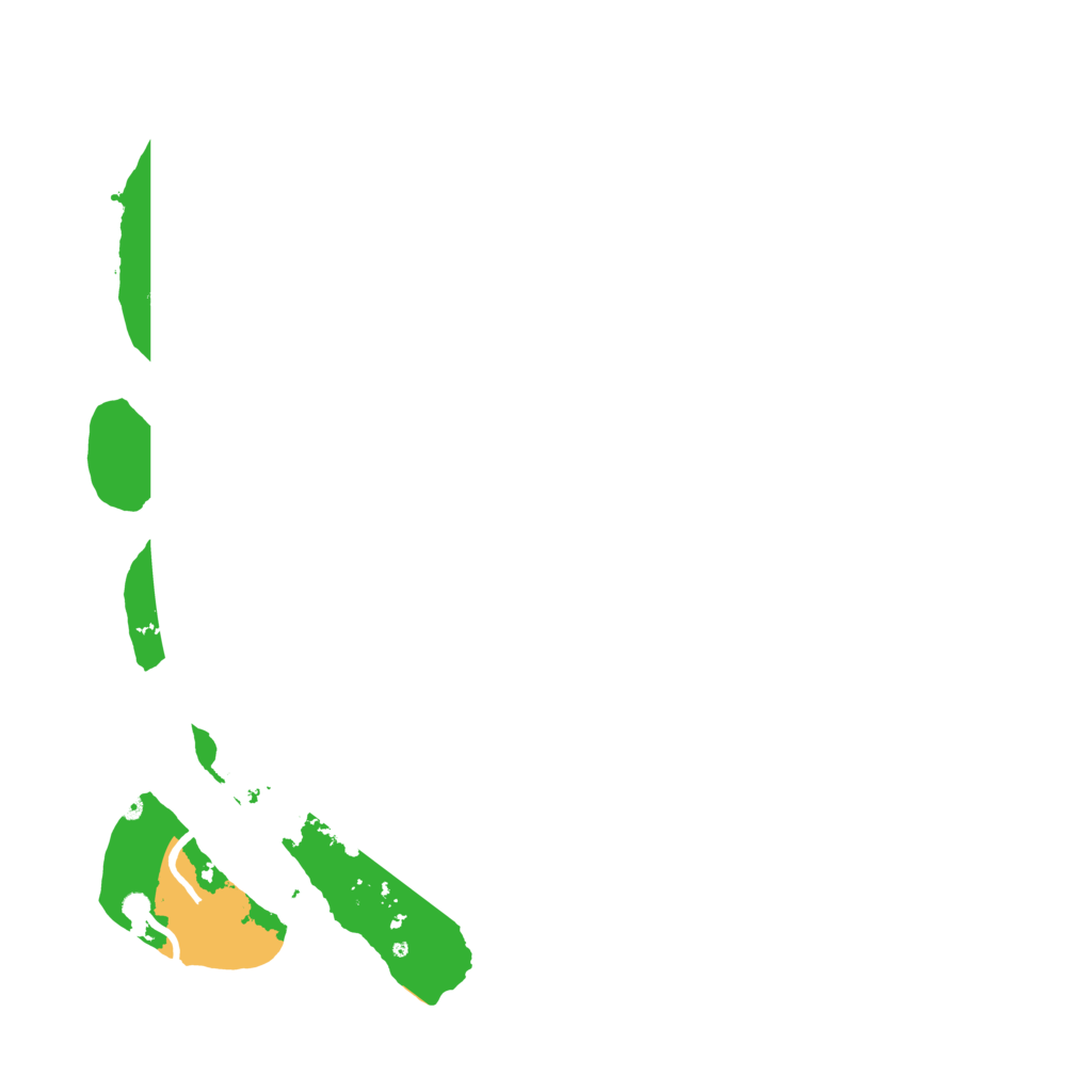 Biome Rust Map: Procedural Map, Size: 3500, Seed: 1535604917