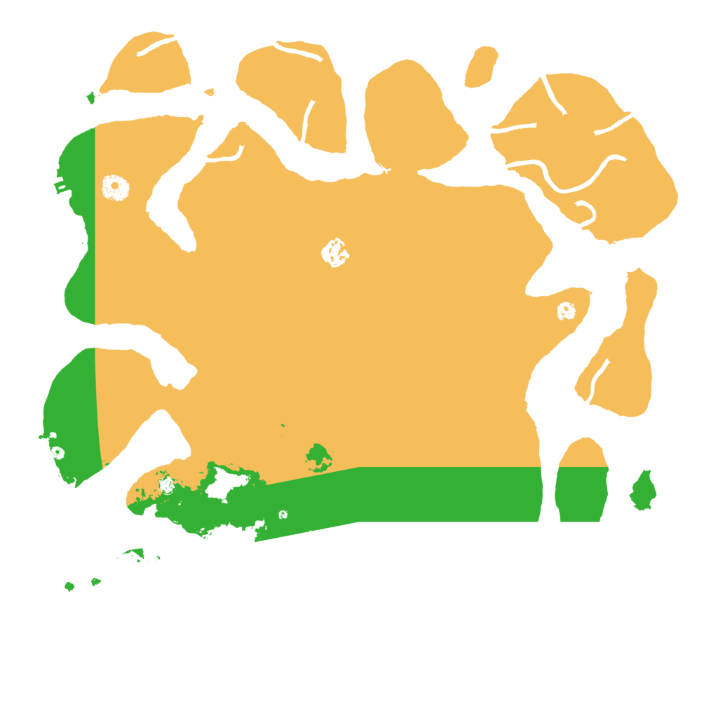 Biome Rust Map: Procedural Map, Size: 4000, Seed: 47523