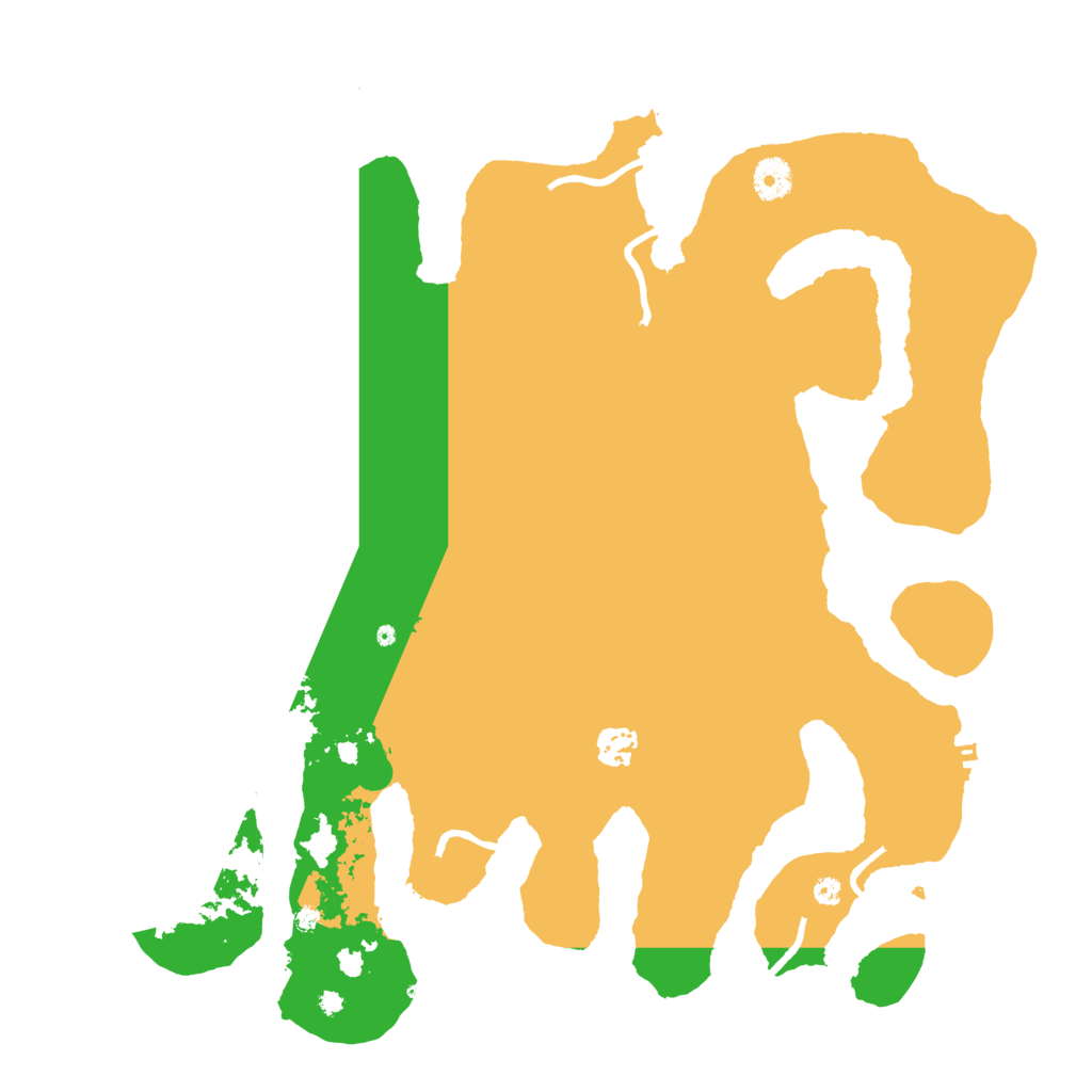 Biome Rust Map: Procedural Map, Size: 4000, Seed: 190055