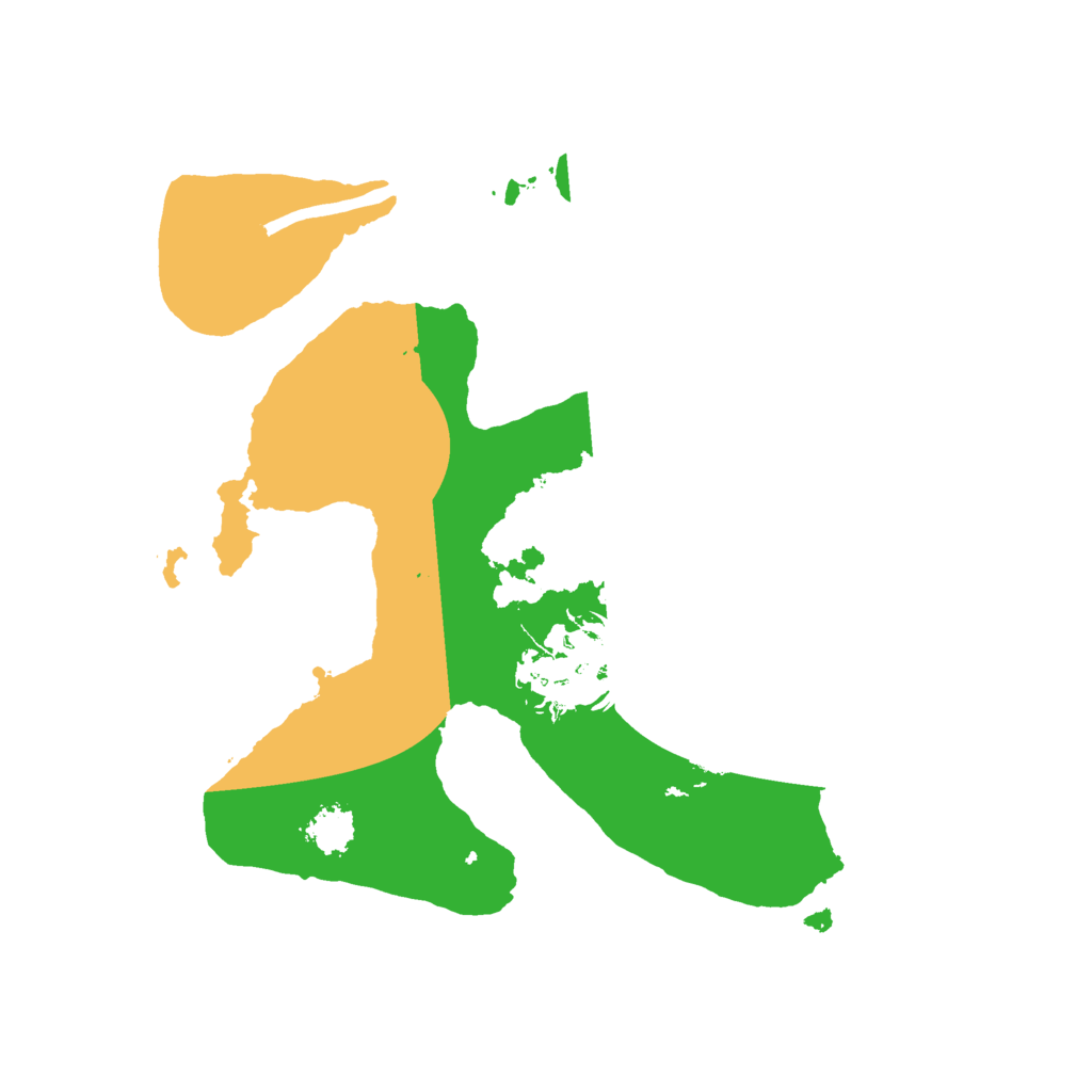 Biome Rust Map: Procedural Map, Size: 2100, Seed: 277