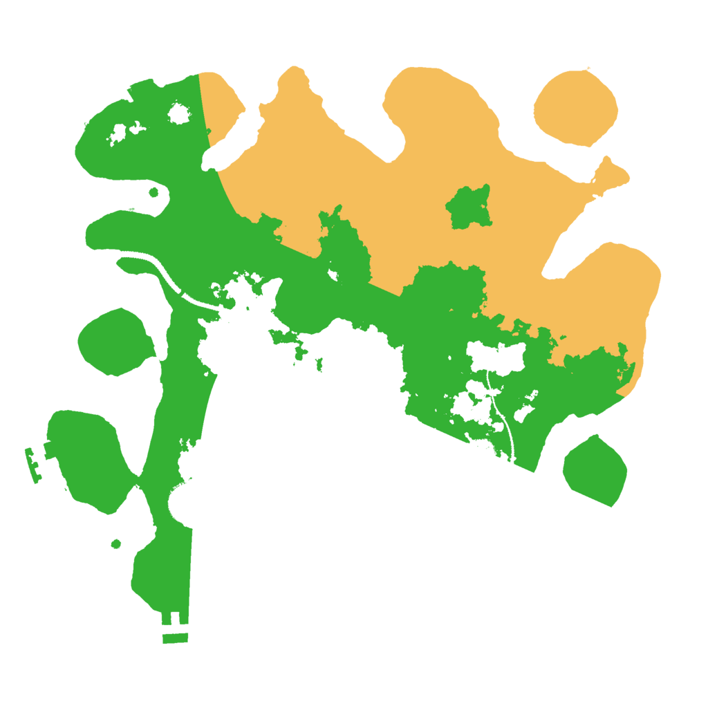 Biome Rust Map: Procedural Map, Size: 3000, Seed: 1738758489