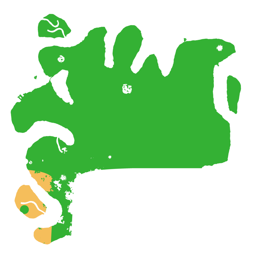 Biome Rust Map: Procedural Map, Size: 4000, Seed: 489894964