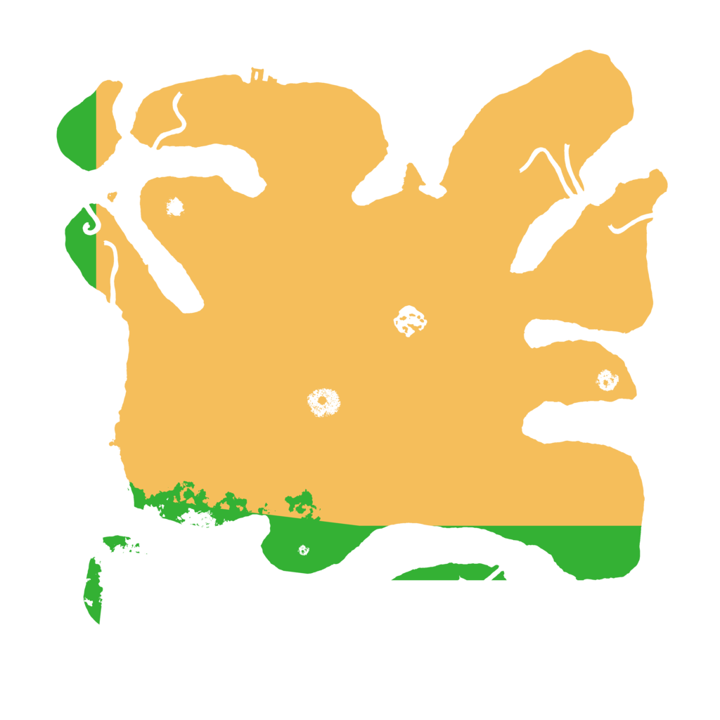 Biome Rust Map: Procedural Map, Size: 3550, Seed: 942103