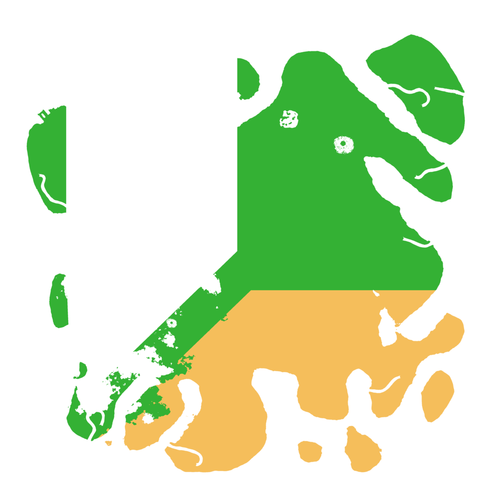 Biome Rust Map: Procedural Map, Size: 4000, Seed: 594377