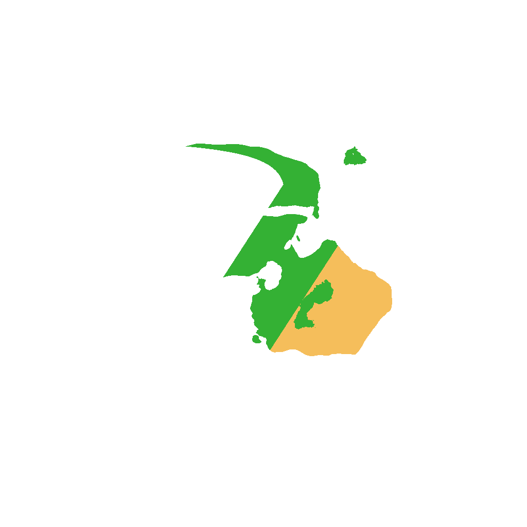 Biome Rust Map: Procedural Map, Size: 1300, Seed: 6