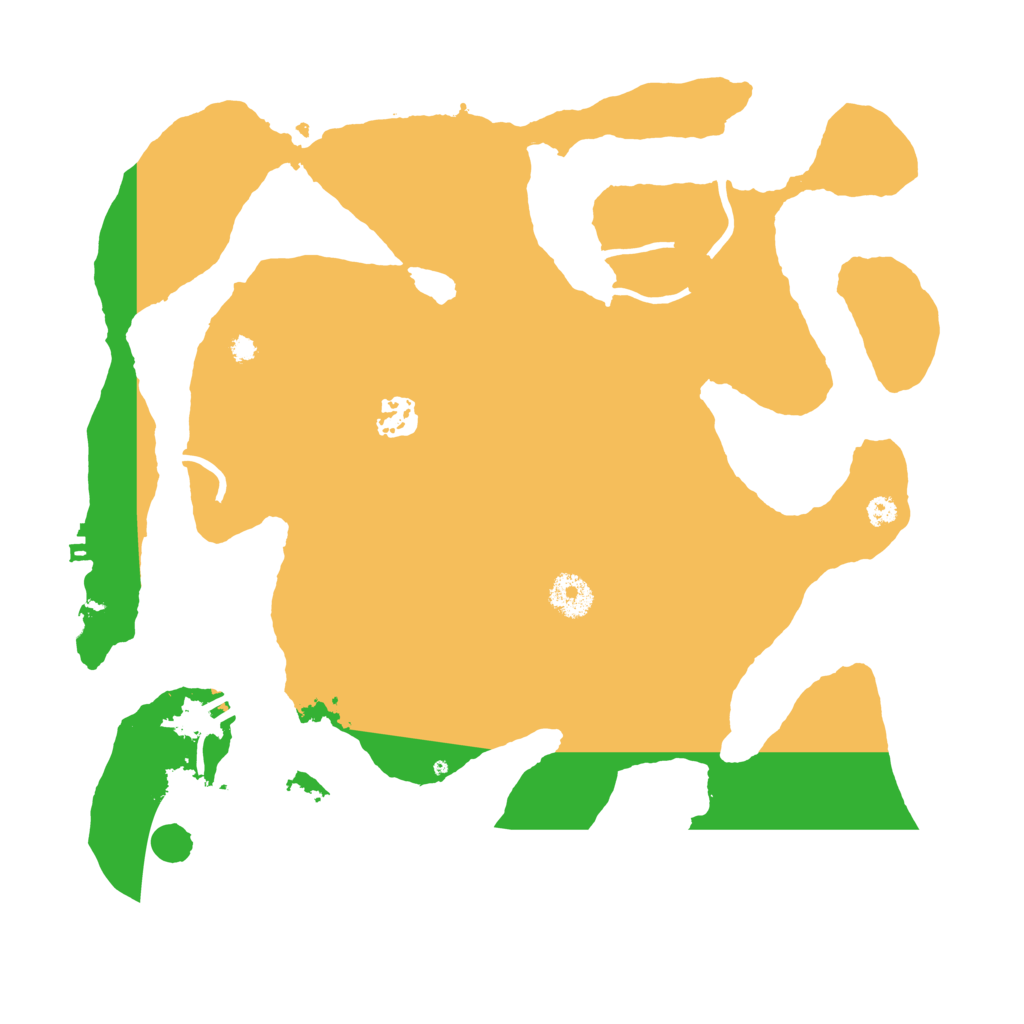 Biome Rust Map: Procedural Map, Size: 3550, Seed: 752554