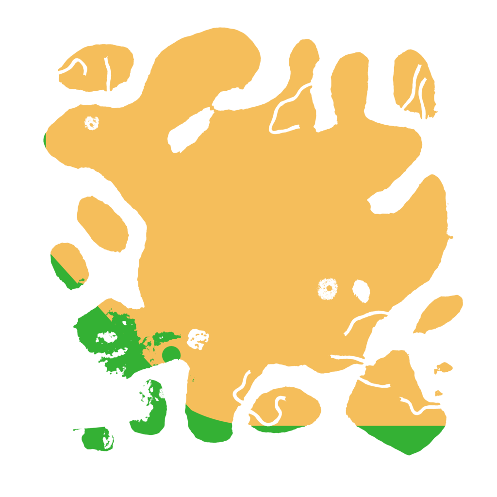 Biome Rust Map: Procedural Map, Size: 3550, Seed: 440560