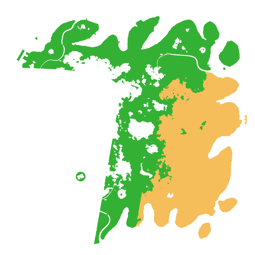 Biome Rust Map: Procedural Map, Size: 4300, Seed: 34493551