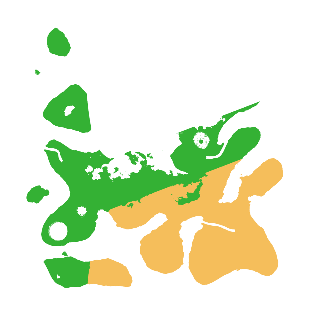 Biome Rust Map: Procedural Map, Size: 3000, Seed: 11934210