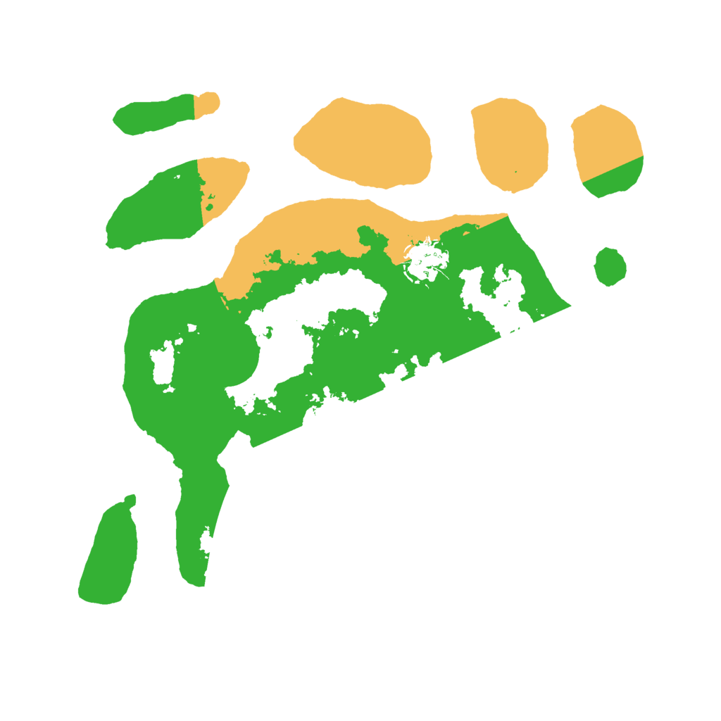 Biome Rust Map: Barren, Size: 3000, Seed: 405860956