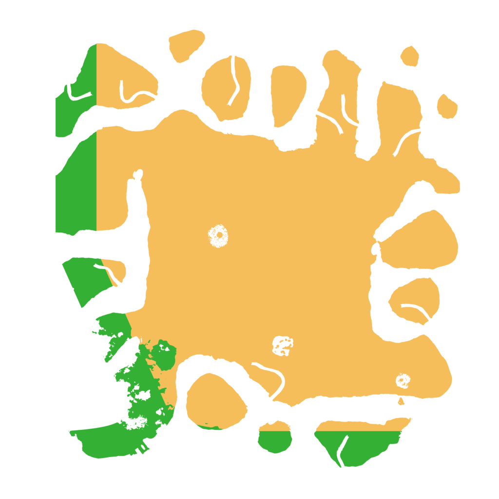 Biome Rust Map: Procedural Map, Size: 3500, Seed: 1623005