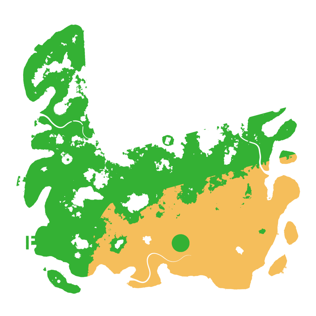 Biome Rust Map: Procedural Map, Size: 4700, Seed: 20170129