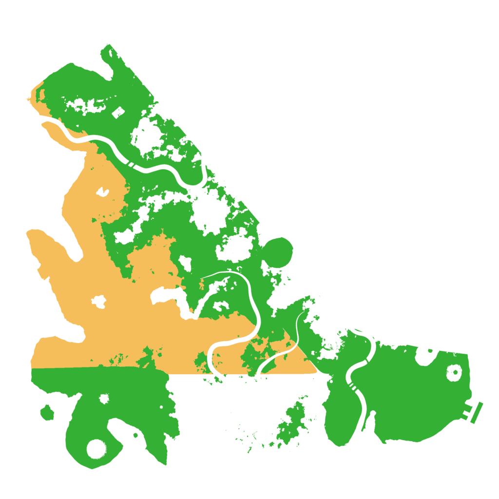 Biome Rust Map: Procedural Map, Size: 4500, Seed: 2124117882