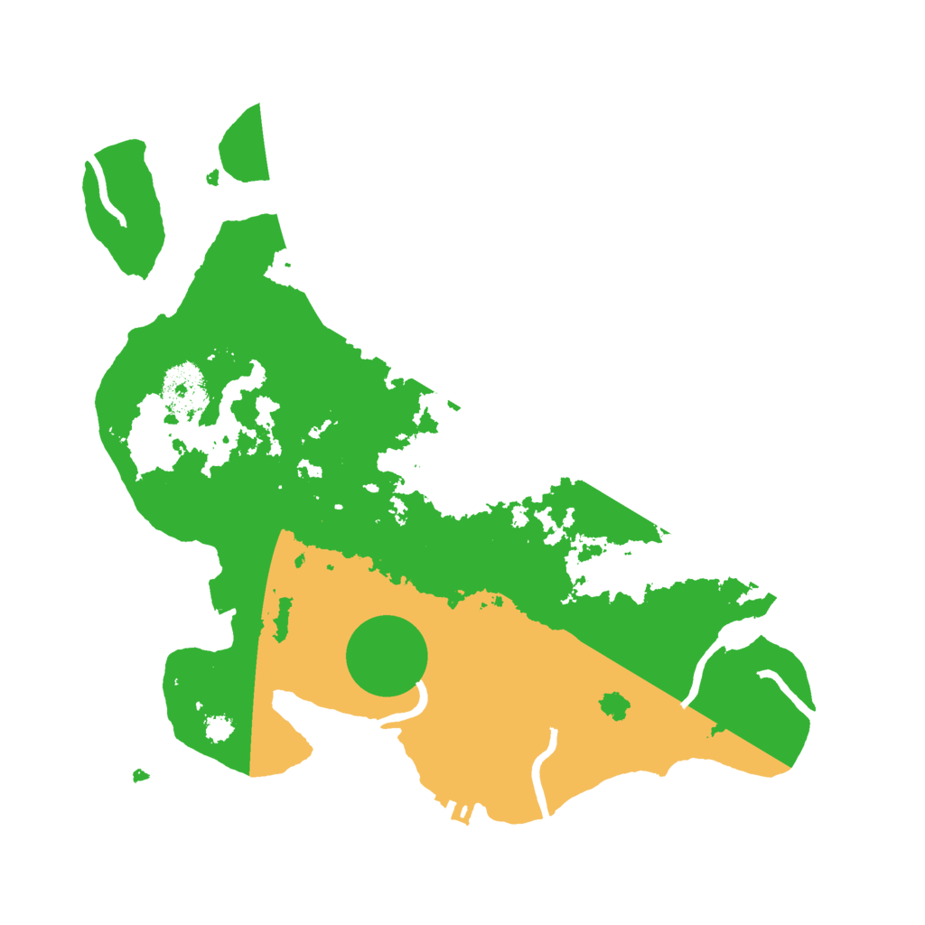 Biome Rust Map: Procedural Map, Size: 3000, Seed: 459607