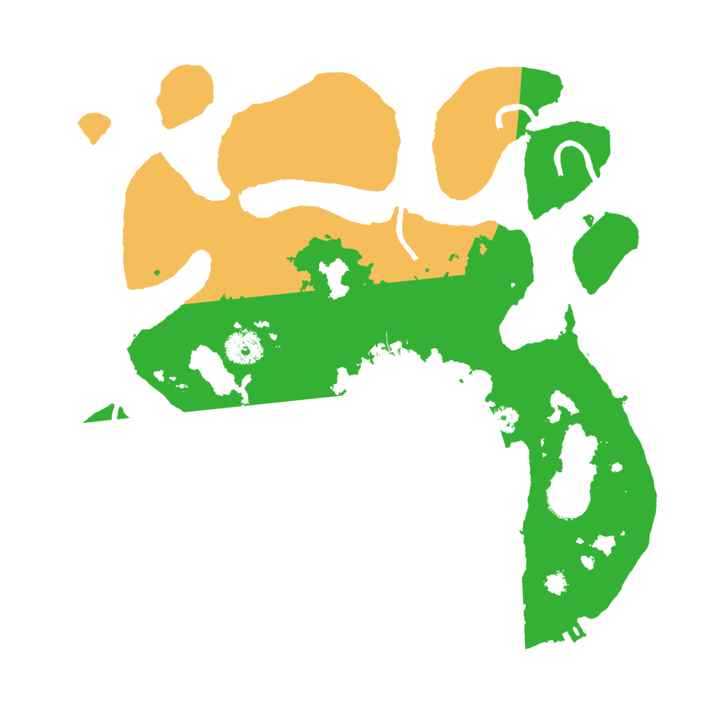 Biome Rust Map: Procedural Map, Size: 3000, Seed: 905330