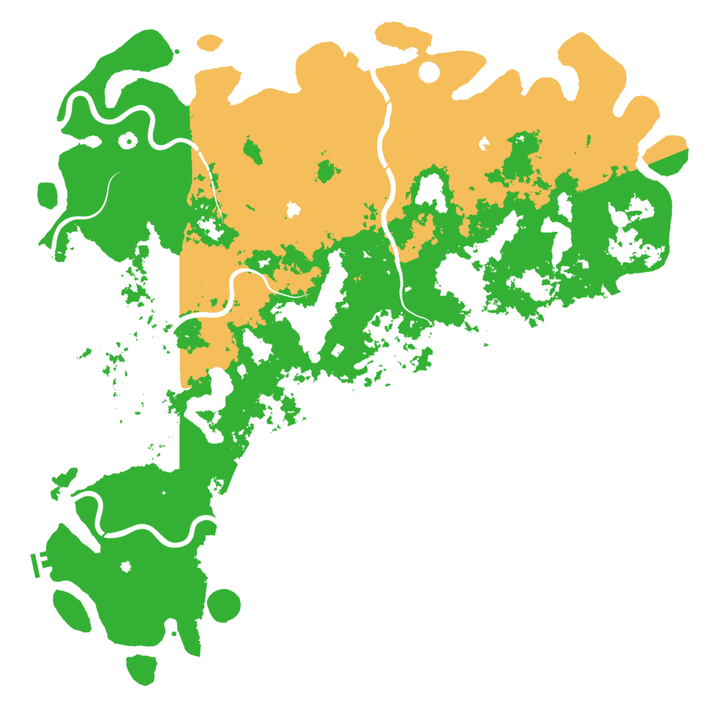 Biome Rust Map: Procedural Map, Size: 6000, Seed: 713