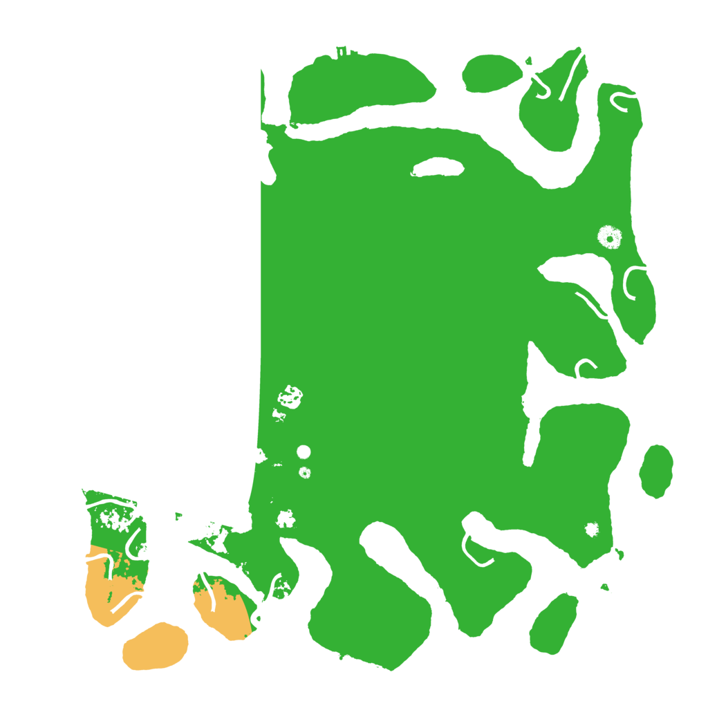 Biome Rust Map: Procedural Map, Size: 4500, Seed: 335666