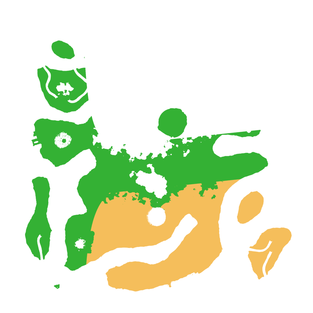 Biome Rust Map: Procedural Map, Size: 3000, Seed: 165222