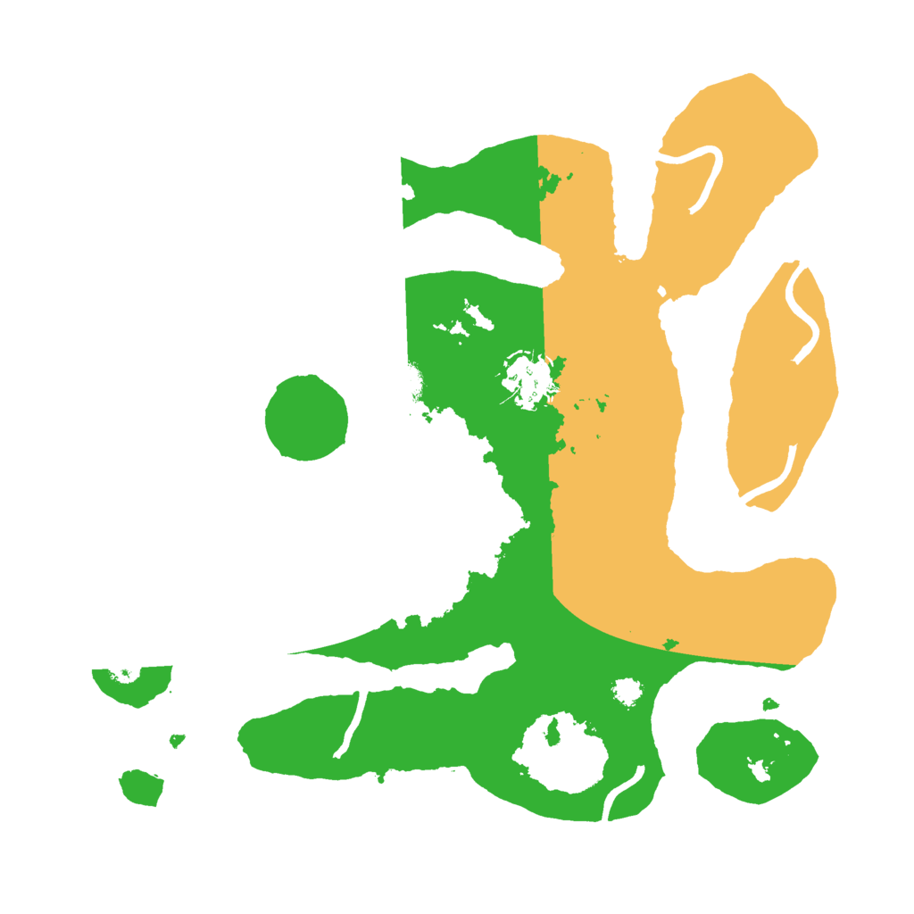 Biome Rust Map: Procedural Map, Size: 3000, Seed: 744912