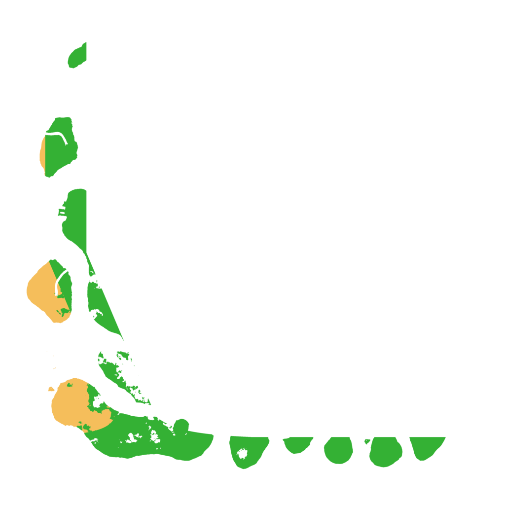 Biome Rust Map: Procedural Map, Size: 4500, Seed: 1280720