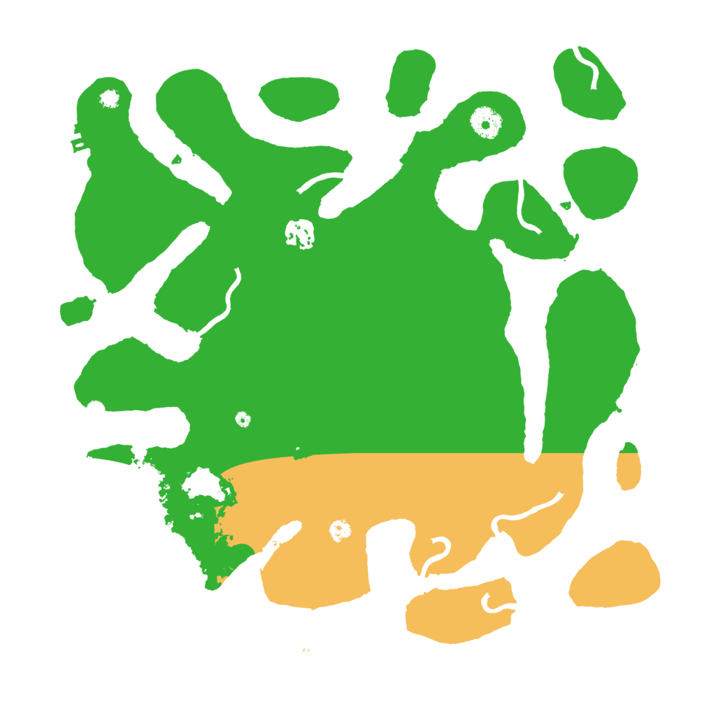 Biome Rust Map: Procedural Map, Size: 3500, Seed: 217867