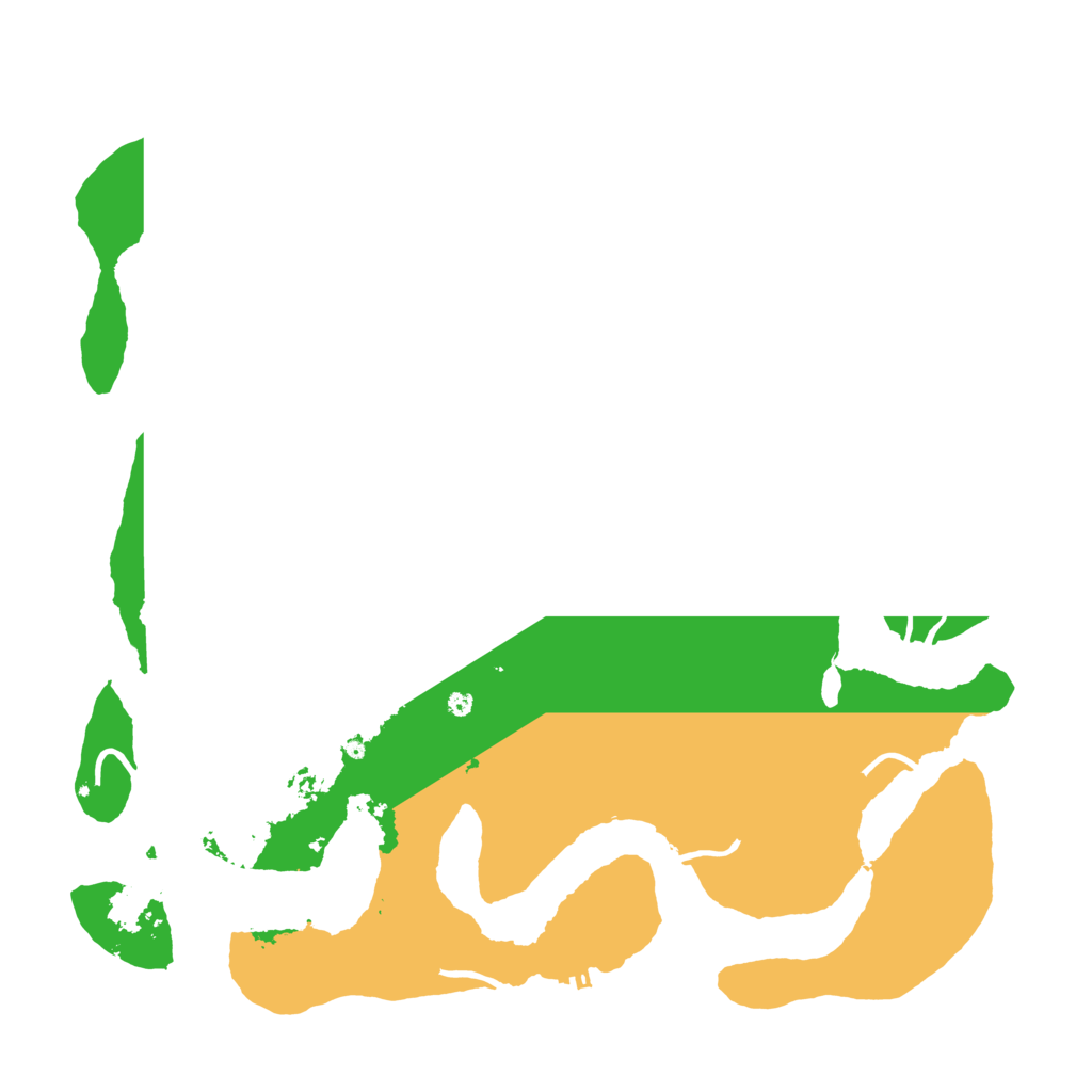 Biome Rust Map: Procedural Map, Size: 4500, Seed: 422265826