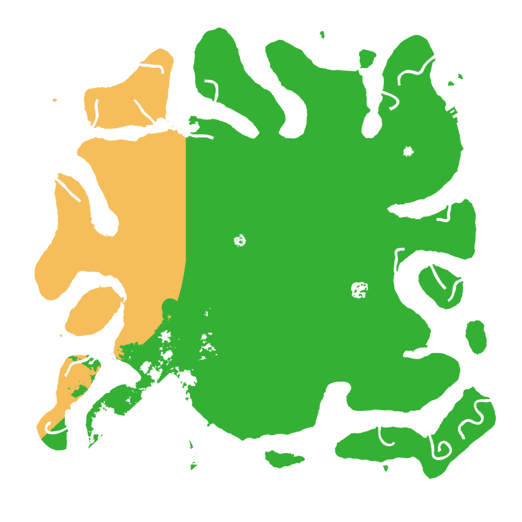 Biome Rust Map: Procedural Map, Size: 4500, Seed: 3255476