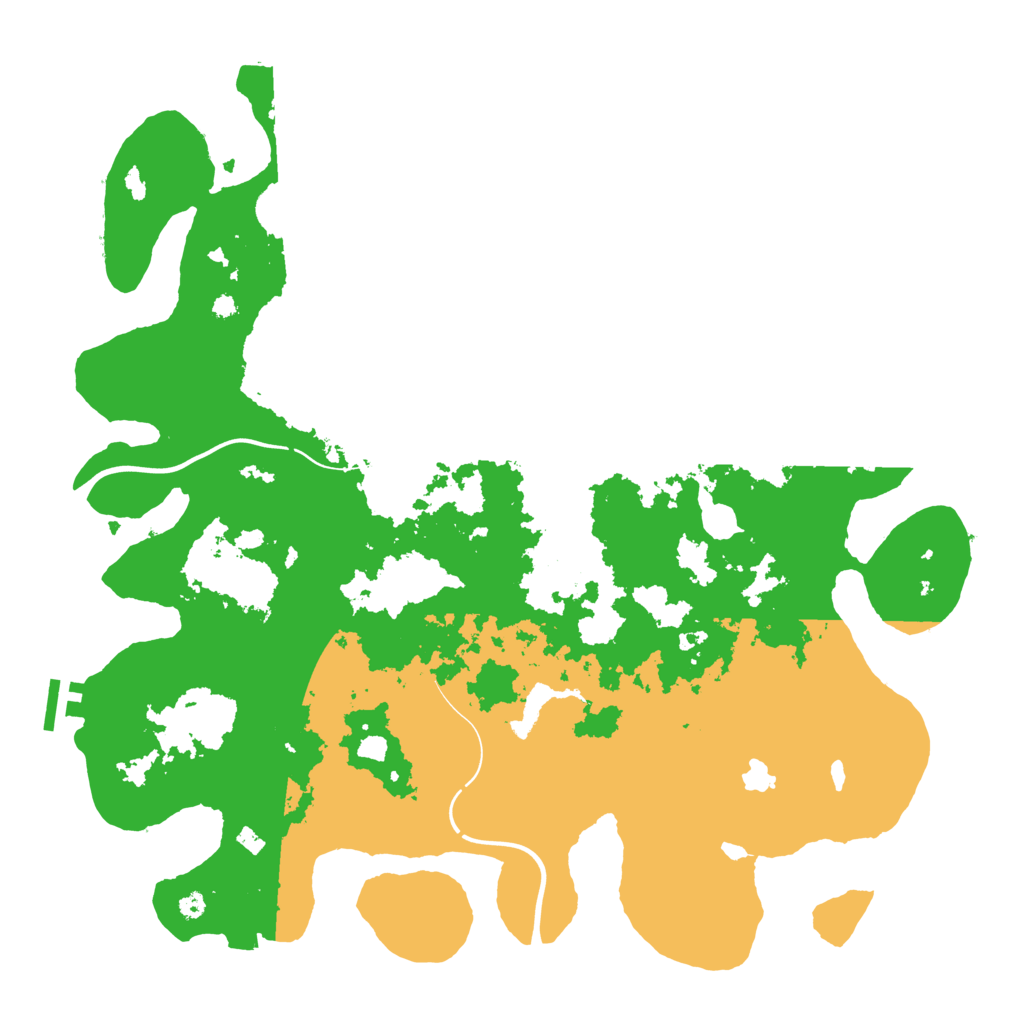 Biome Rust Map: Procedural Map, Size: 4000, Seed: 738675