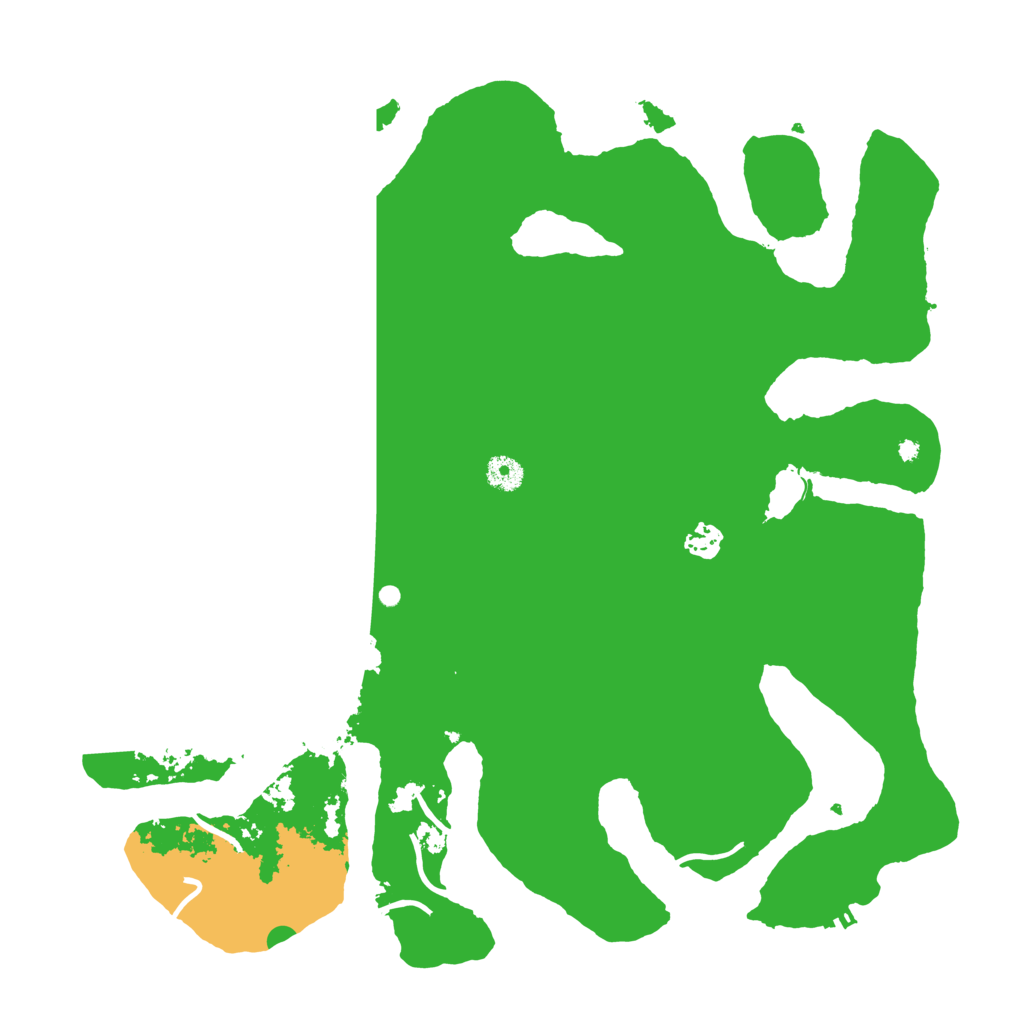 Biome Rust Map: Procedural Map, Size: 4250, Seed: 840039691