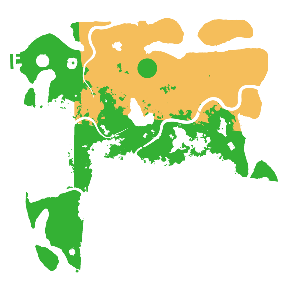 Biome Rust Map: Procedural Map, Size: 4000, Seed: 460628901
