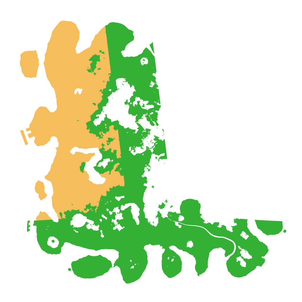 Biome Rust Map: Procedural Map, Size: 4000, Seed: 19123