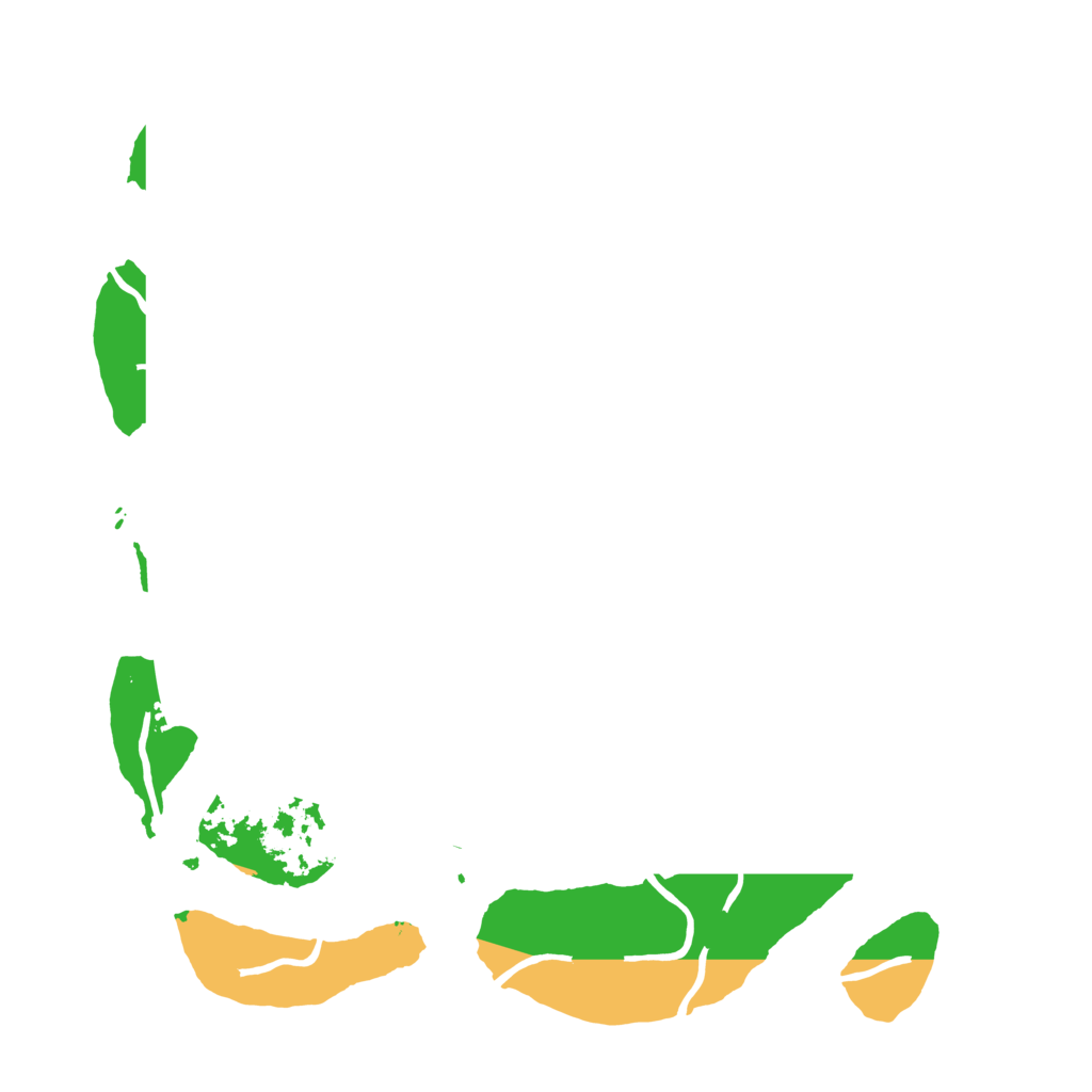 Biome Rust Map: Procedural Map, Size: 3700, Seed: 2430998