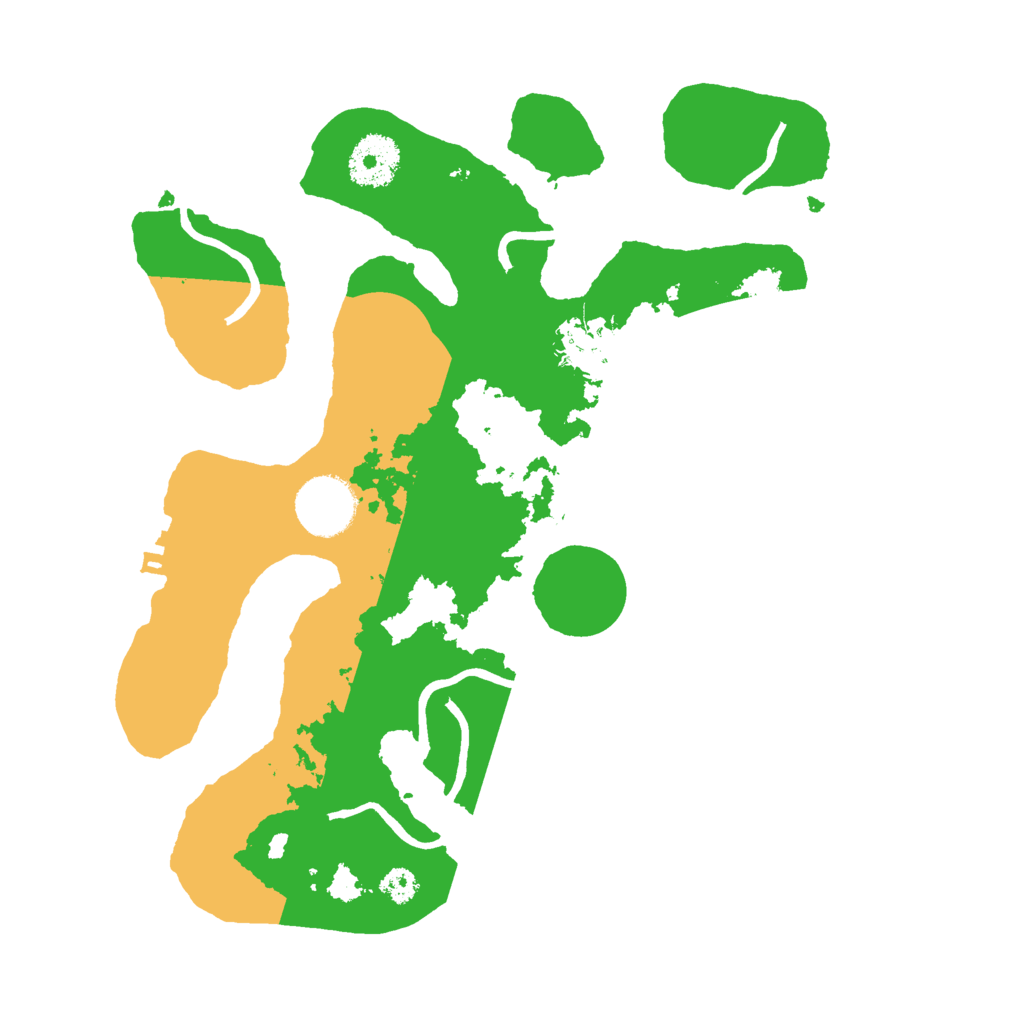 Biome Rust Map: Procedural Map, Size: 3000, Seed: 1349720730