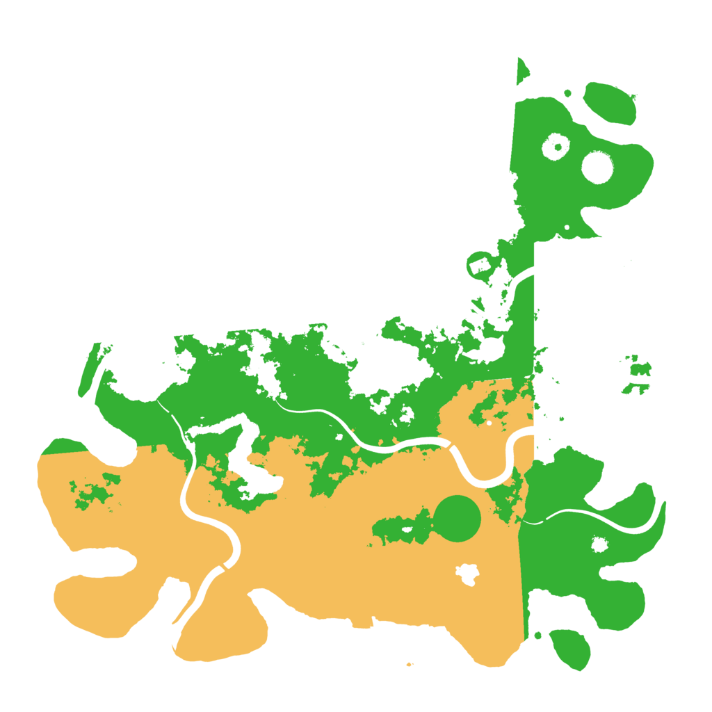 Biome Rust Map: Procedural Map, Size: 4000, Seed: 129907263