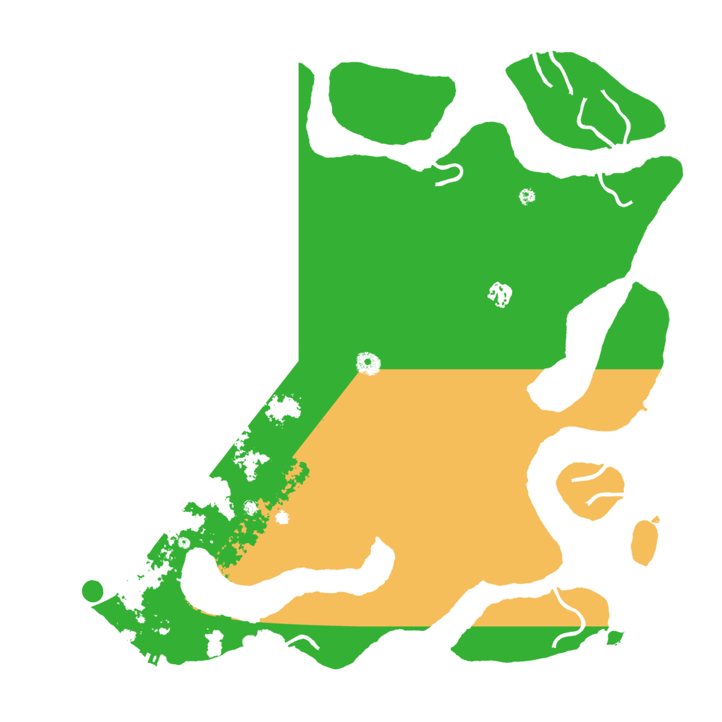 Biome Rust Map: Procedural Map, Size: 4500, Seed: 235344