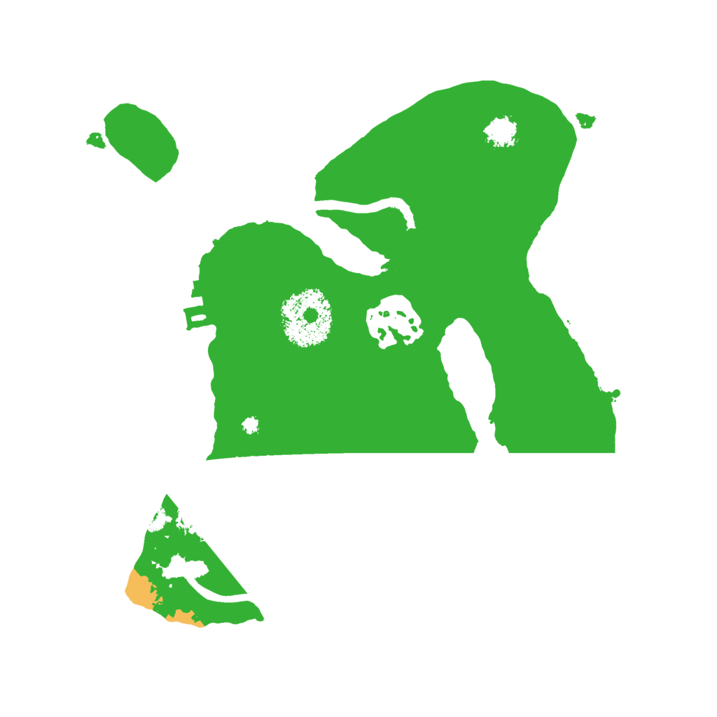 Biome Rust Map: Procedural Map, Size: 2000, Seed: 3121970