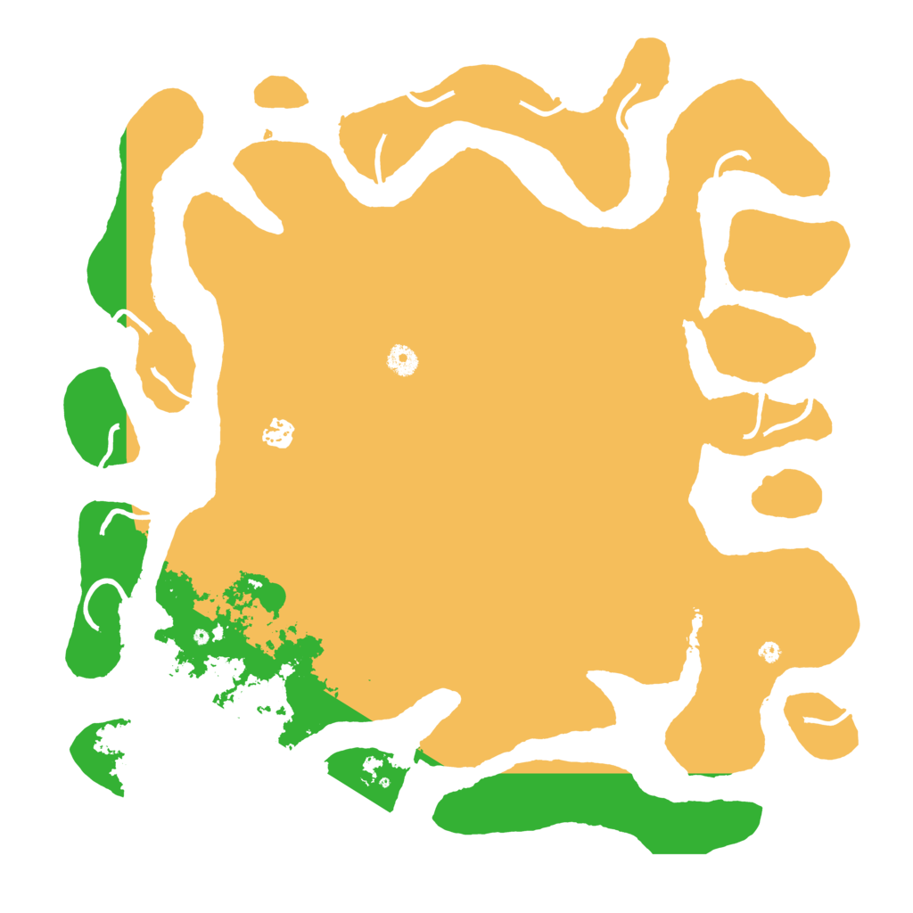 Biome Rust Map: Procedural Map, Size: 4500, Seed: 1226209631