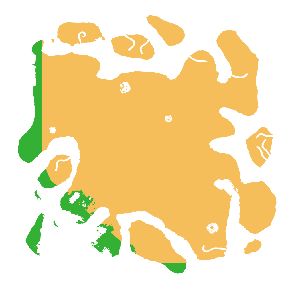 Biome Rust Map: Procedural Map, Size: 4000, Seed: 21129