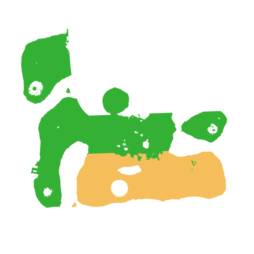 Biome Rust Map: Procedural Map, Size: 2650, Seed: 56561631