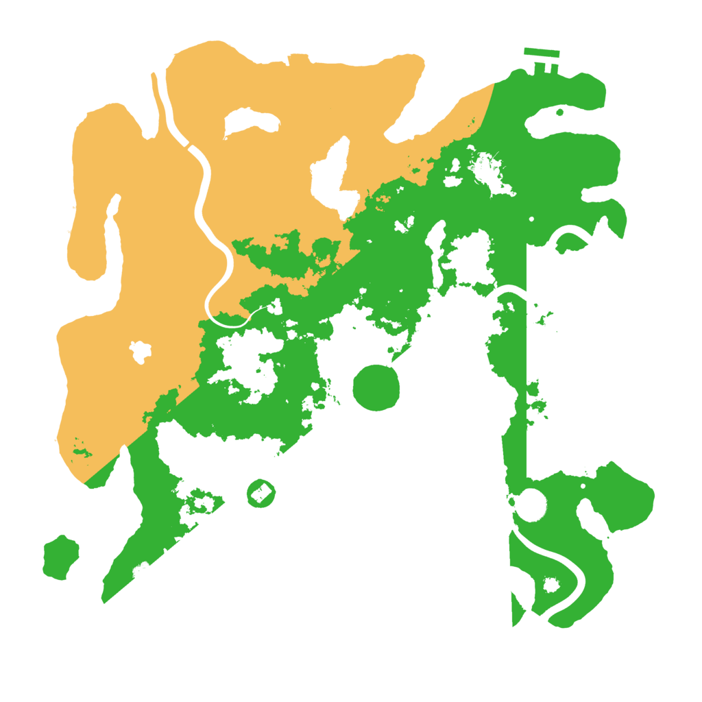 Biome Rust Map: Procedural Map, Size: 4000, Seed: 218954