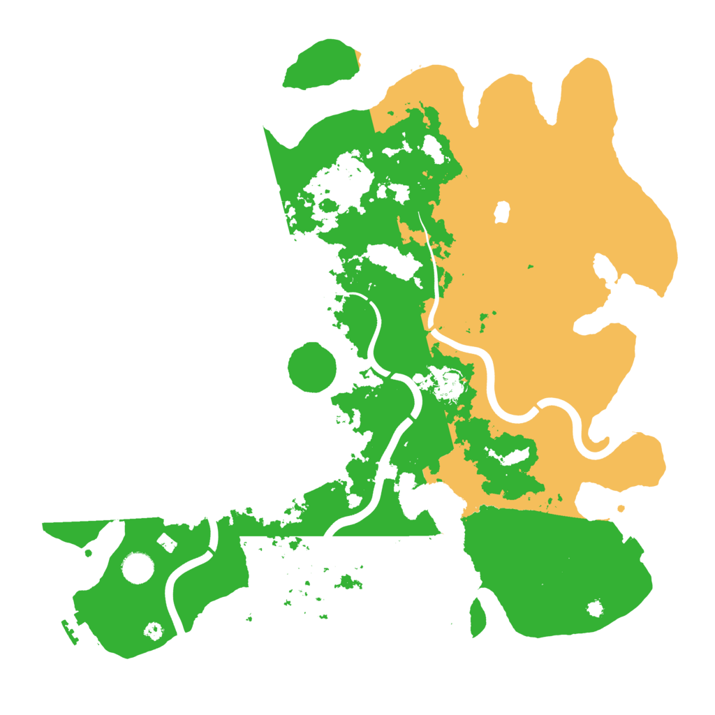 Biome Rust Map: Procedural Map, Size: 4000, Seed: 486