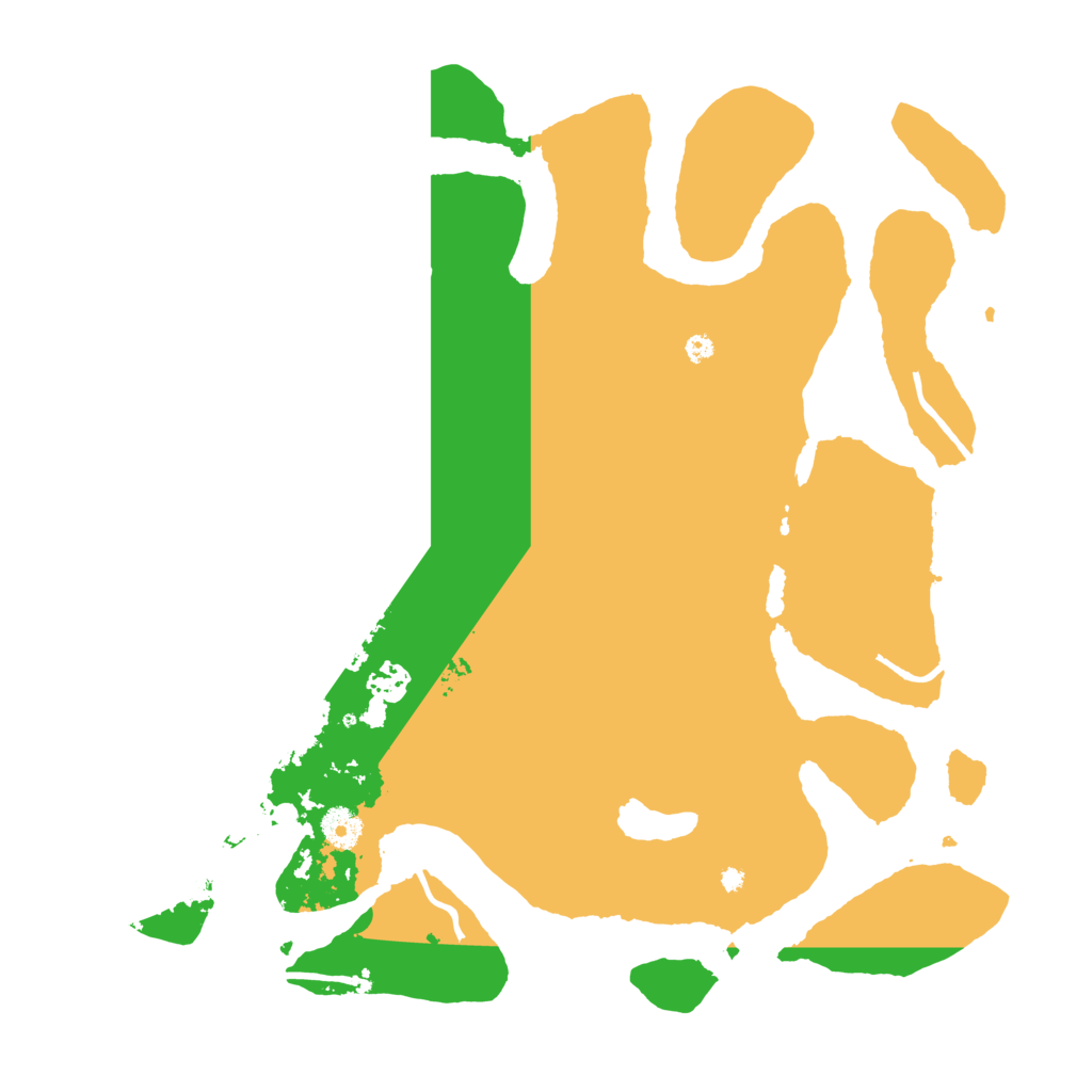 Biome Rust Map: Procedural Map, Size: 4000, Seed: 1570610591