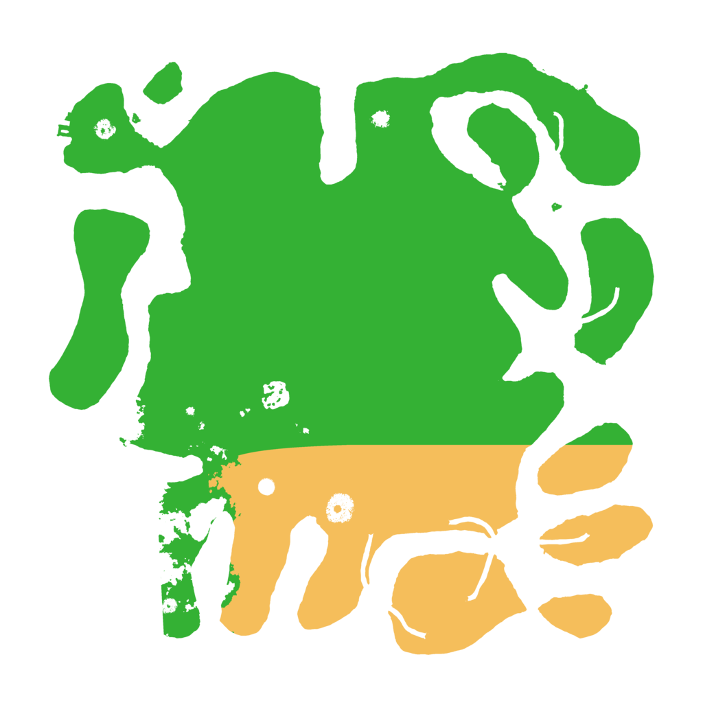 Biome Rust Map: Procedural Map, Size: 3700, Seed: 2468