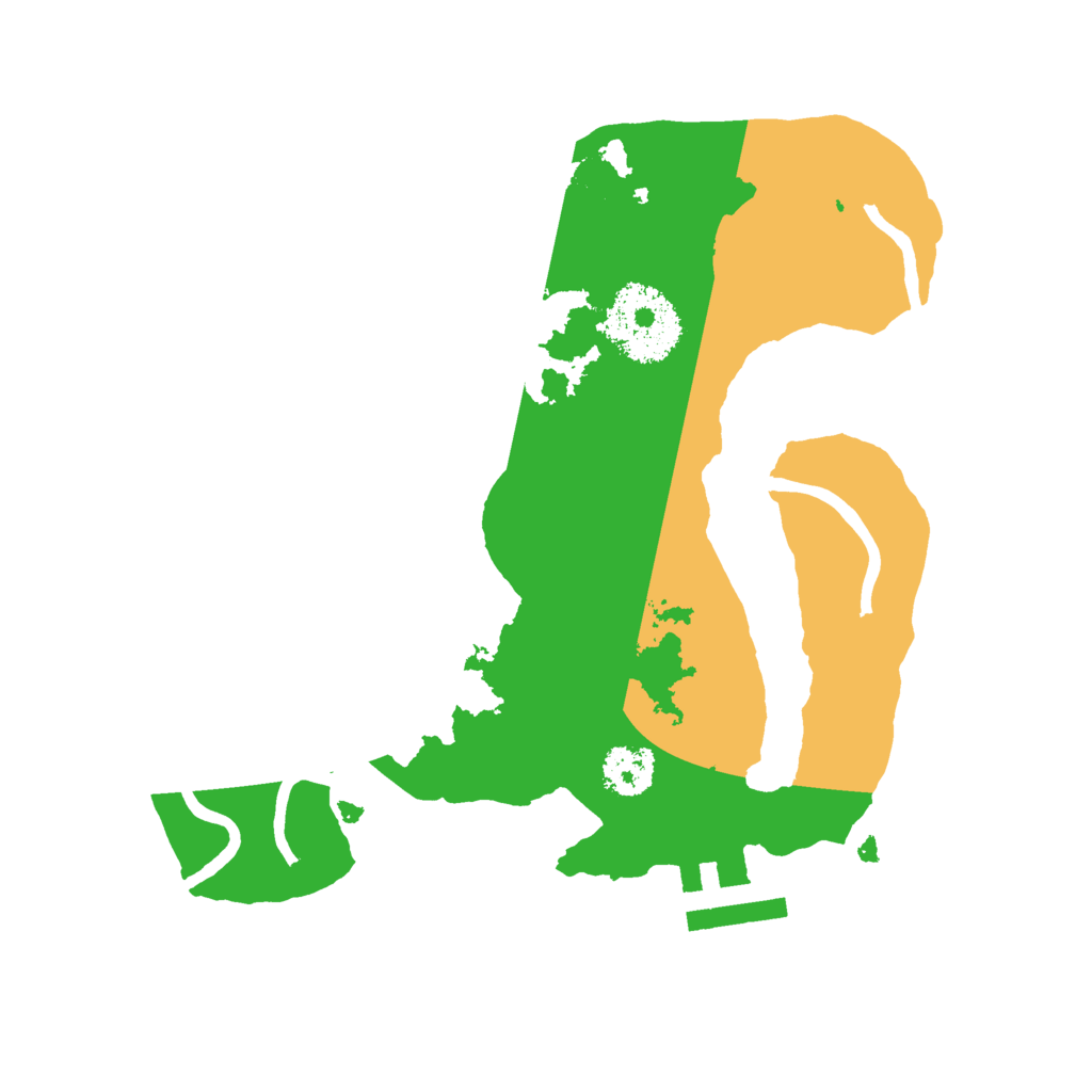 Biome Rust Map: Procedural Map, Size: 2200, Seed: 3985324