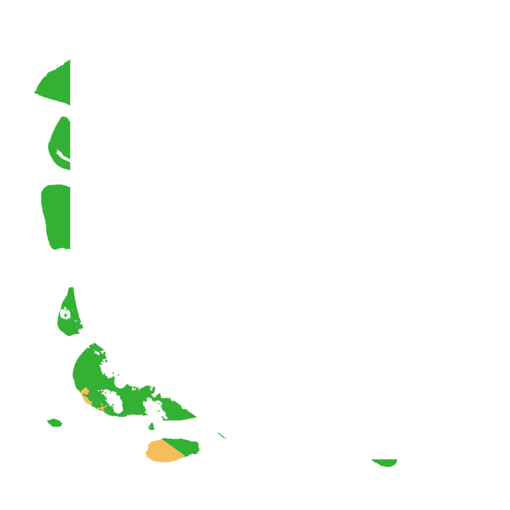 Biome Rust Map: Procedural Map, Size: 3700, Seed: 23847