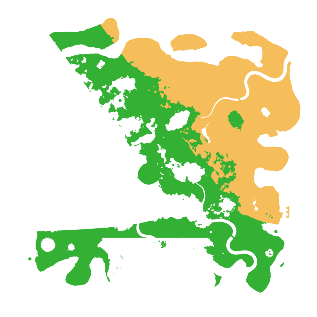 Biome Rust Map: Procedural Map, Size: 4000, Seed: 345678
