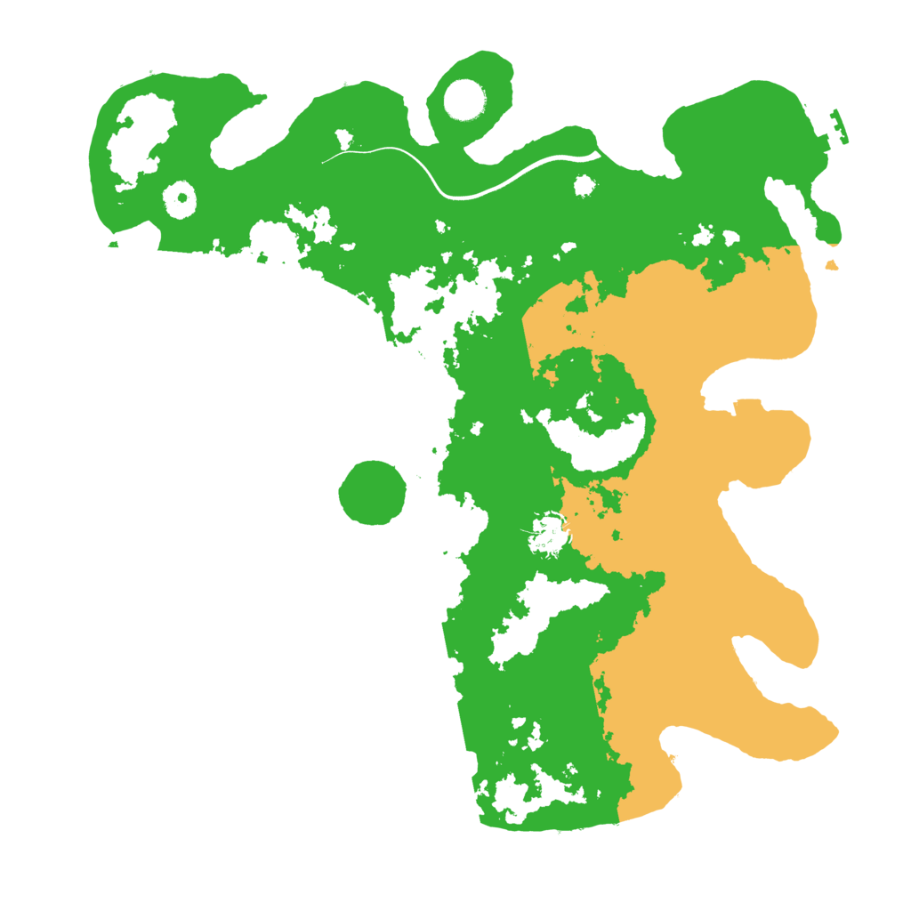 Biome Rust Map: Procedural Map, Size: 3850, Seed: 450202188